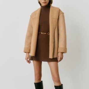 Love!! Reformation Gramercy Coat - Camel